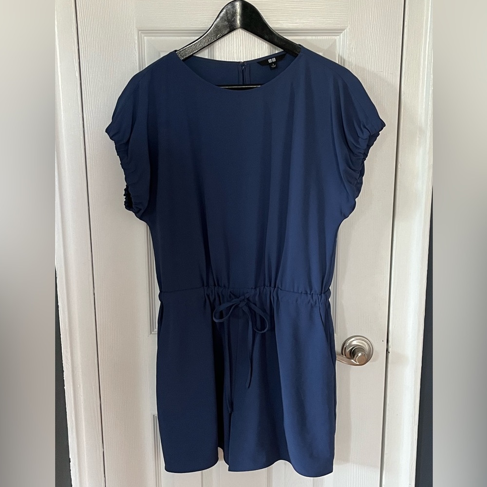 Uniqlo blue romper
